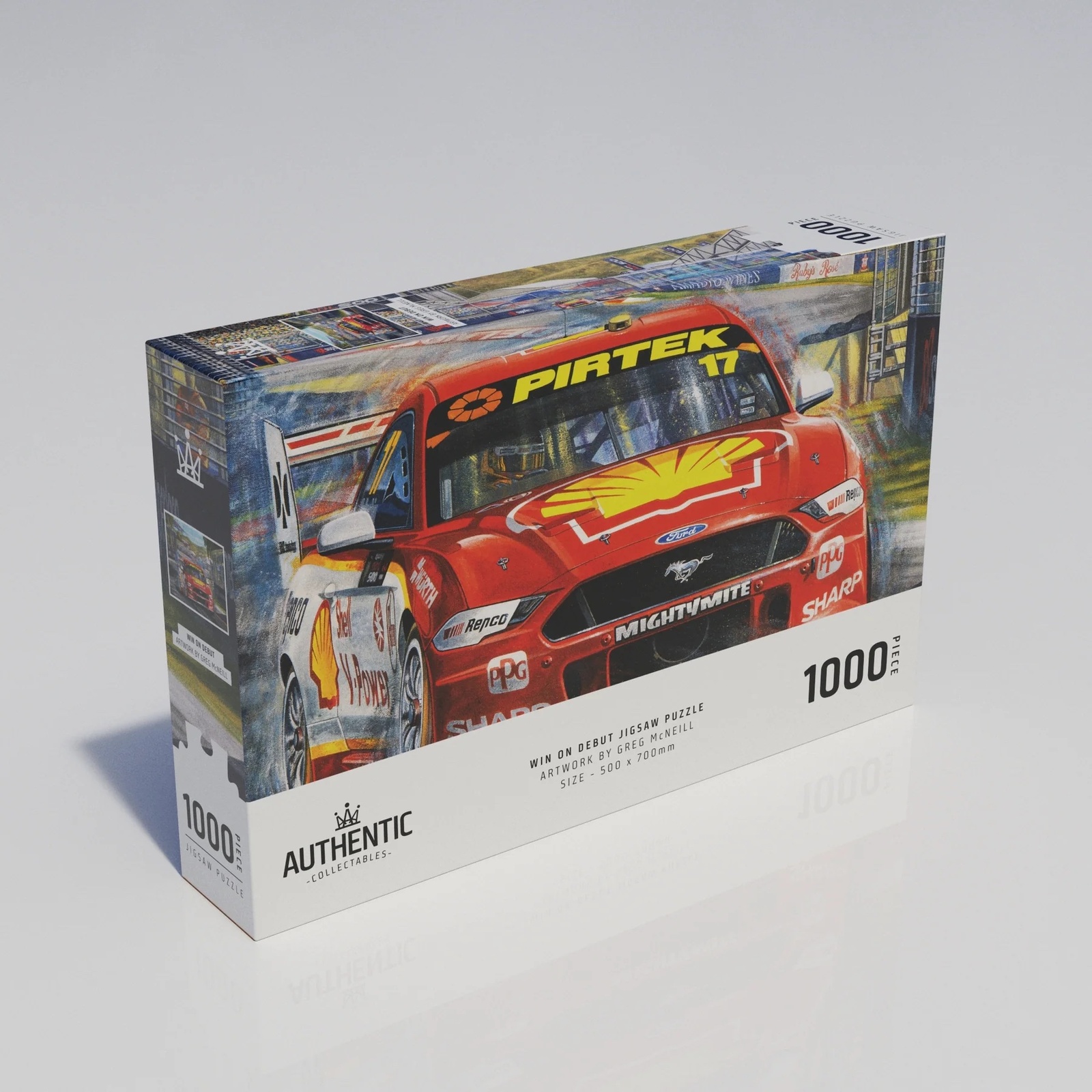 Authentic Collectables,Win On Debut Ford Mustang GT 1000 Piece Jigsaw Puzzle by Authentic Collectables