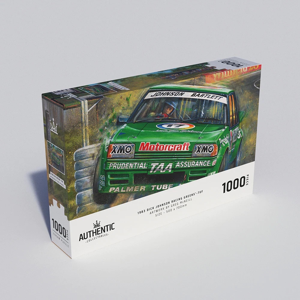 Authentic Collectables,1983 Dick Johnson Racing Greens'-Tuf 1000 Piece Jigsaw Puzzle by Authentic Collectables