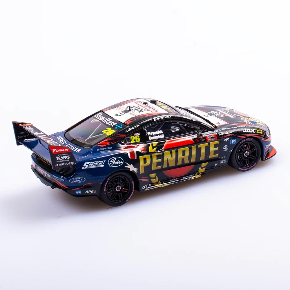 Authentic Collectables,1:43 Penrite Racing #26 Reynolds / Campbell Ford Mustang GT 2022 Bathurst 1000