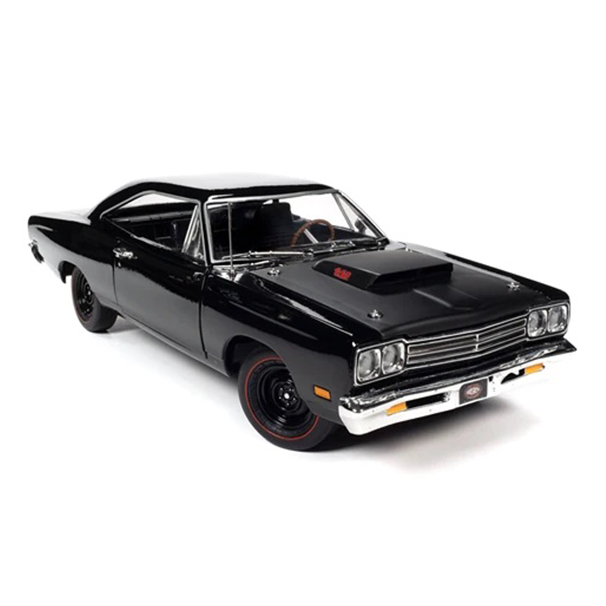 American Muscle,1:18 Scale 1969 1/2 Plymouth Road Runner MCACN Auto World American Muscle