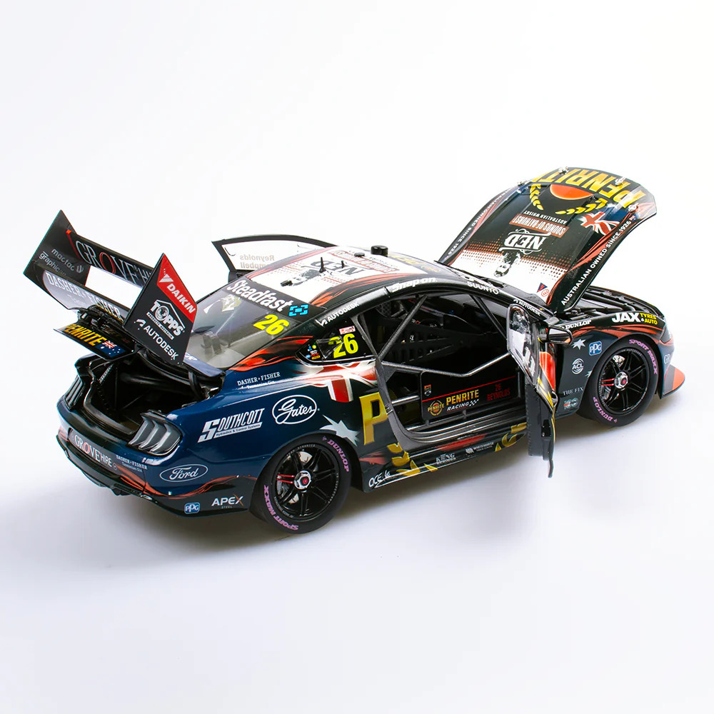 Authentic Collectables,1:18 Penrite Racing #26 Reynolds/Campbell Ford Mustang GT 2022 Bathurst 1000
