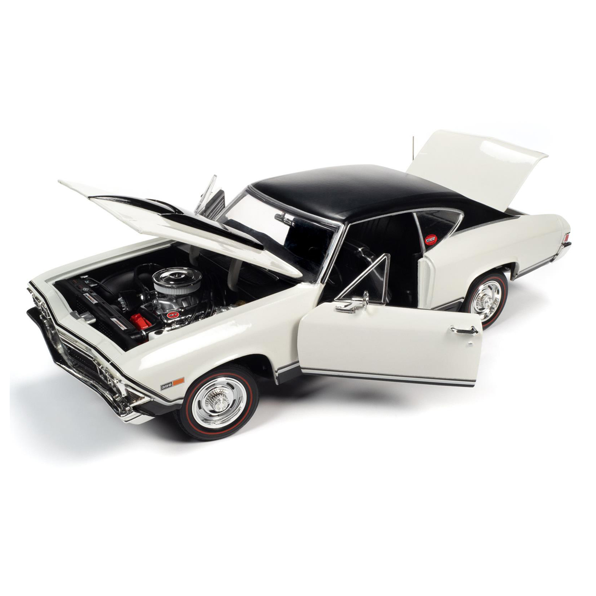 American Muscle,1:18 Scale 1968 Nickey Chevy Chevelle Auto World American Muscle