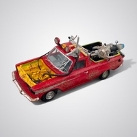 1:43 Scale Mad Max EJ Holden Ute With Gooses Kawasaki Motorbike by Ace Model Cars