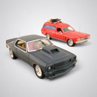 1:64 Scale Max&#39;s HJ Panel Van &amp; MFP HQ Monaro Movie Car Twin Set by ACE Model Cars