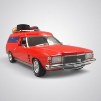 1:18 Scale Max&#39;s Custom HJ Sandman Panel Van Special Edition by ACE