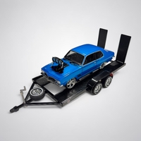 1:24 Scale Black Metal Trailer by OZ Legends