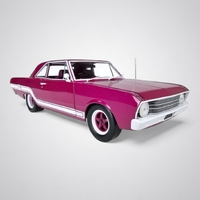 1:18 Magenta Metallic 1969 Chrysler VF Valiant Pacer by DDA Collectibles
