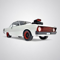 1:18 Blown 1969 Chrysler VF Valiant Pacer White with Mopar Decals by DDA Collectibles