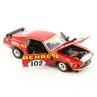 1:18 Scale Sidchrome Racing #102 1969 Ford Mustang Boss 302 Jim Richards DDA