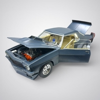 1:24 Scale "MFP" 1972 Holden HQ Monaro with 350 Fuel Injected Chev Engine by DDA Collectibles