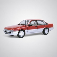 1:24 Scale Holden VL Calais finished in Red &amp; Silver by DDA Collectables