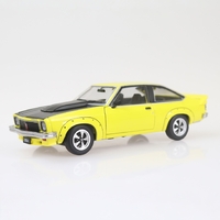 1:24 Scale Holden LX Torana A9X Hatchback Yellow (308 Factory Car) by DDA Collectibles