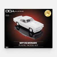 1:24 MFP Holden HQ Monaro Plastic Model Car Kit by DDA Collectibles