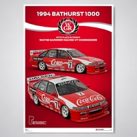 Wayne Gardner Racing VP Commodore 1994 Bathurst Limited Edition Print