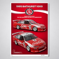 Wayne Gardner Racing VR Commodore 1995 Bathurst Limited Edition Print