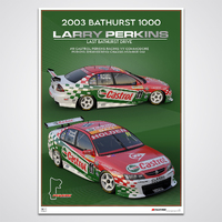 2003 Larry Perkins Last Bathurst Drive - Limited Edition Print