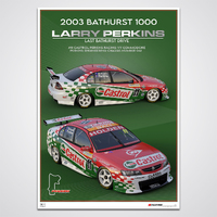 Larry Perkins Last Bathurst Drive - Limited Edition Print