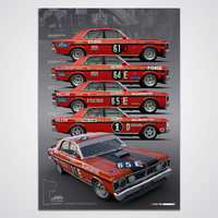 Allan Moffat’s Bathurst GTHO’s 1969-1972 - Limited Edition Print