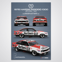 1978 Hardie-Ferodo 1000 Winner &quot;Technica Series&quot; - Limited Edition Print