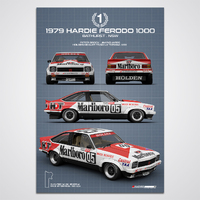 1979 Hardie-Ferodo Bathurst 1000 Winner &quot;Technica Series&quot; - Limited Edition Print
