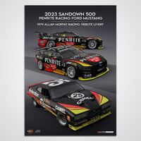 The 2023 Sandown 500 Allan Moffat Racing Tribute Livery Collectors Print