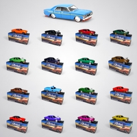 1:64 OZ Wheels Redbellies Complete Ford Set 17 Cars Including FSD Chase (Clutch 1)
