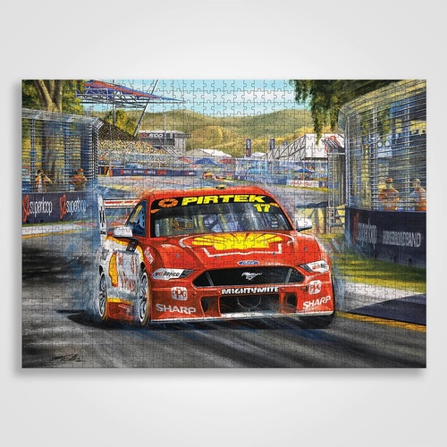 Authentic Collectables,Win On Debut Ford Mustang GT 1000 Piece Jigsaw Puzzle by Authentic Collectables