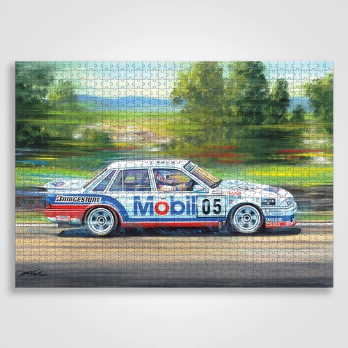 Authentic Collectables,Sunday Morning Drive Peter Brock 1987 Bathurst 1000 Piece Jigsaw Puzzle by Authentic Collectables