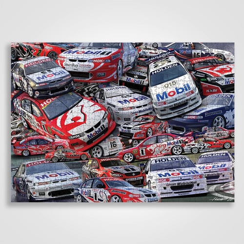 Authentic Collectables,Holden Racing Team 1990-2016 1000 Piece Jigsaw Puzzle by Authentic Collectables