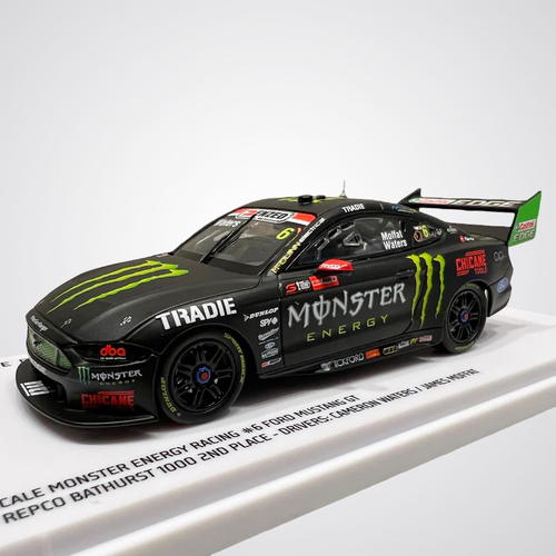 Authentic Collectables,1:43 Monster Energy #6 Ford Mustang 2nd 2021 Bathurst 1000 Supercars Cam Waters