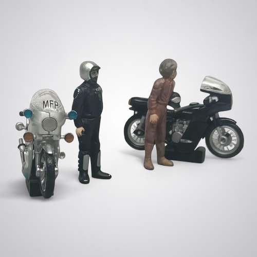 1:43 Scale Mad Max Jim Goose & Toecutter Kawasaki 1000 Motorcycles 4-piece set by Ace Model Cars