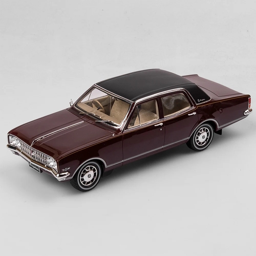 1:18 Burgundy Maroon Holden HK Brougham by Authentic Collectables