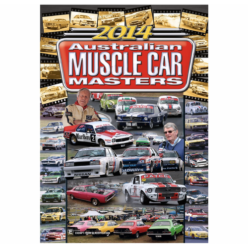 Australian Muscle Car Masters DVD 2014