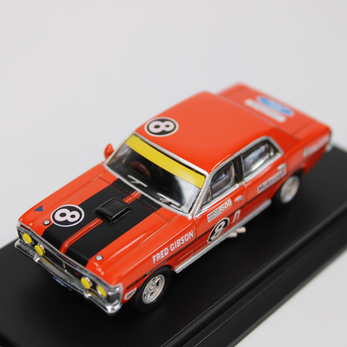 Biante Model Cars,1:64 Scale #8D Fred Gibson Ford XY Falcon Bathurst '72 Biante Minicars
