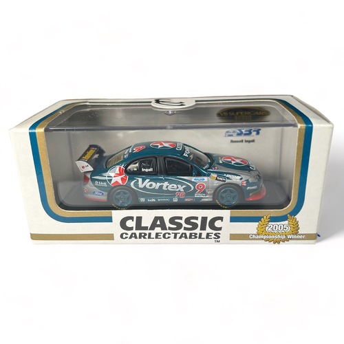 1:64 Scale Ford BA Falcon #9 Russell Ingall 2005 Championship Winner Model Car Classic Carlectables