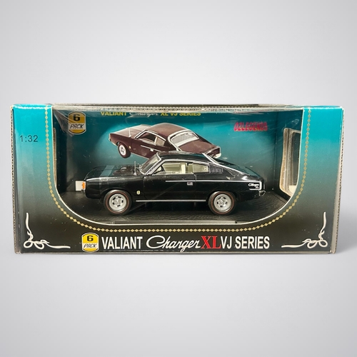 1:32 Scale Black Valiant Charger XL VJ Series by Oz Legends