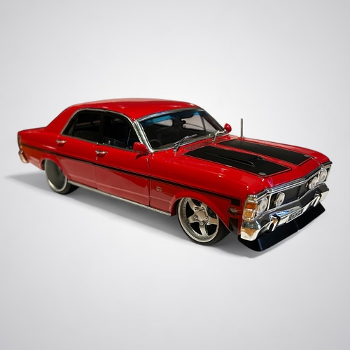 1:24 Red Ford Falcon XW GTHO Custom Sfragismeno by DDA Collectibles