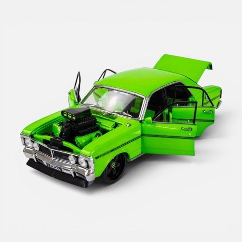 1:24 Scale Blown Lime Green Ford XY Falcon GTHO by DDA Collectables