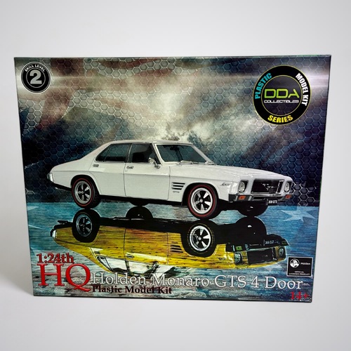 1:24 HQ Holden GTS Monaro 4 Door Plastic Model Car Kits by DDA Collectibles