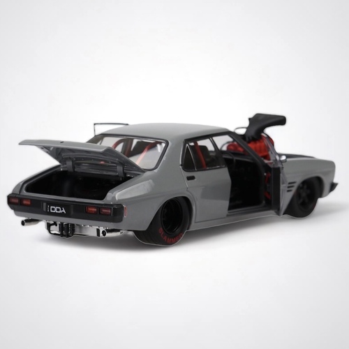 This 1:24 scale custom cool grey blown HQ Holden Monaro by DDA Collectibles as an absolute BEAST! Amazing detail, highly collectable and available in store NOW!