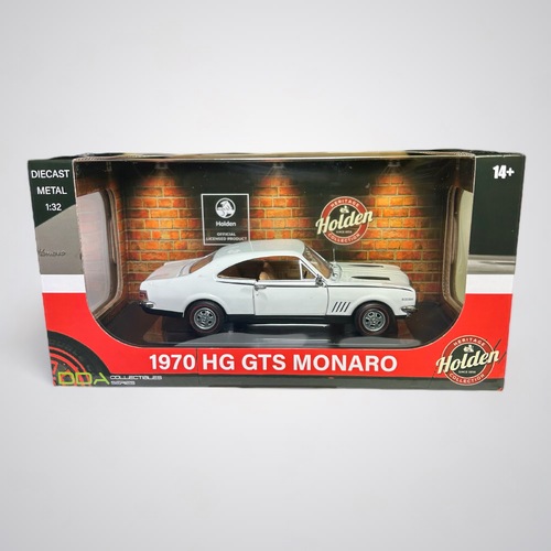 DDA Collectibles,1:32 Scale Holden HG Monaro GTS 350 White DDA Collectables