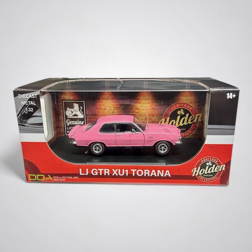 1:32 Scale Pink Holden Torana LJ GTR XU-1 Model Car DDA Collectibles