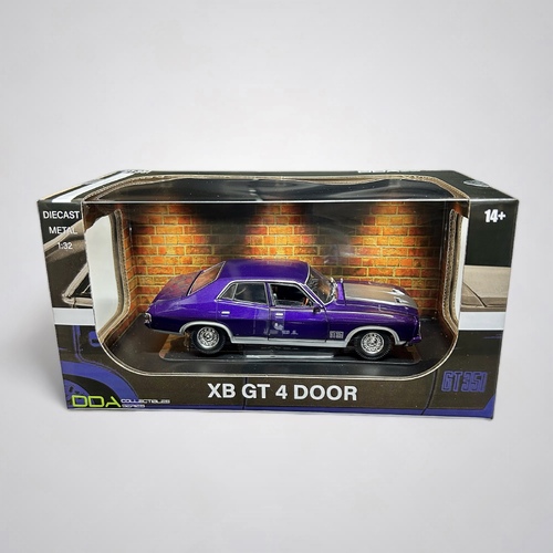 1:32 Scale Purple Ford Falcon XB GT 4 Door Model Car DDA Collectibles