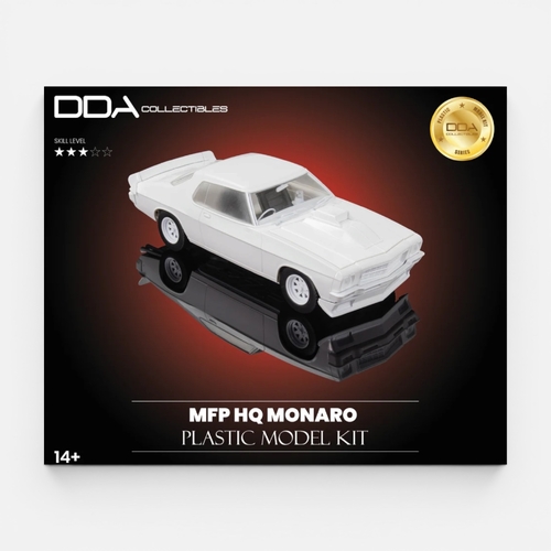 1:24 MFP Holden HQ Monaro Plastic Model Car Kit by DDA Collectibles