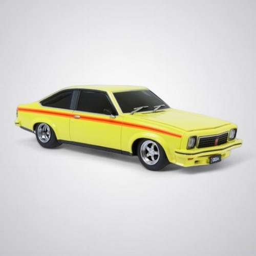 1:24 Scale Light Up Yellow Holden Torana LX SS Spectra Rides by DDA Collectibles