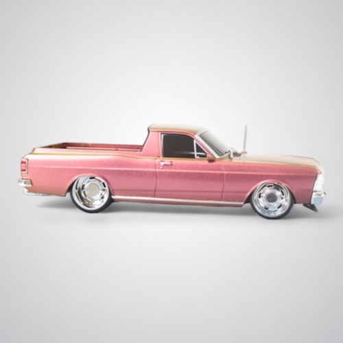 1:24 Scale Light Up Ford XW Falcon Ute Rose Gold Colour Shift Spectra Rides by DDA Collectibles
