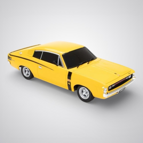 1:24 Scale Light Up Yellow Chrysler Valiant Charger R/T E49 Spectra Rides by DDA Collectibles