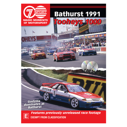 Magic Moments of Motorsport,Bathurst 1991 Tooheys 1000 DVD