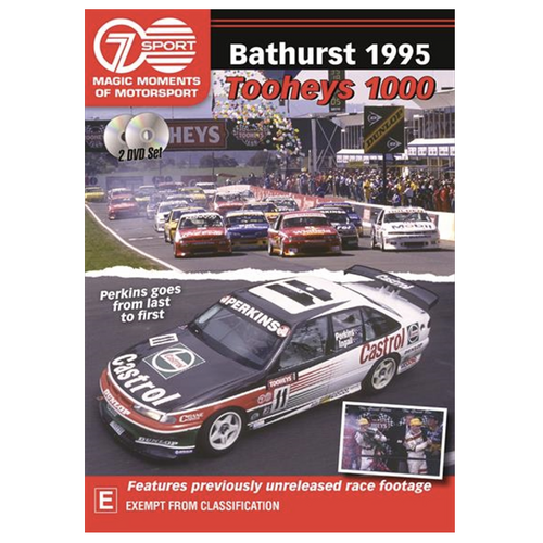 Magic Moments of Motorsport,Bathurst 1995 TOOHEYS 1000 Full Race Double DVD
