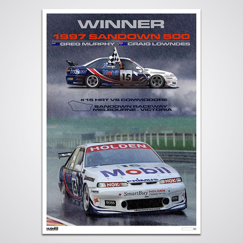 Peter Hughes Motorsport,1997 Sandown 500 Winner - Limited Edition Print